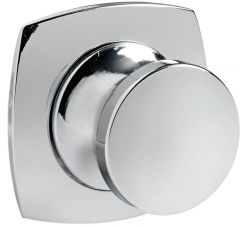 Pomolo con ghiera tipo convex in acciaio inox AISI 316