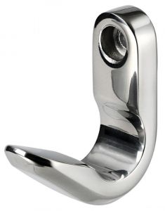 Gancio inox ad alta resistenza 47x16x44 mm