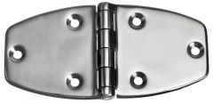 Cerniera inox trapezoidale 153x75x3,6mm