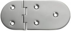 Cerniera inox AISI 316 145x65 mm in microfusione nodo rovesciato