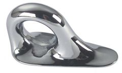 Anello trazione bronzo cromato 90 x 40 mm 