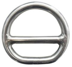 Mezzo anello barra inox 5x45 mm 