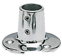 Base inox diritta 22 mm 