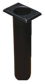 Portacanne polipropilene quadrato resistente agli UV nero 230 mm 