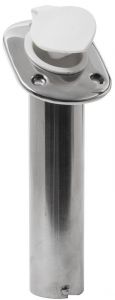 Portacanne incasso inox 42 mm 60° 