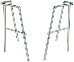 Pulpito poppa inox 40x43x60 cm 2 parti 