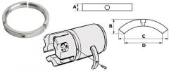 Kit anodi alluminio Volvo SailDrive 3 p. 