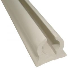Relinga in PVC bianco per tendalini 4m 