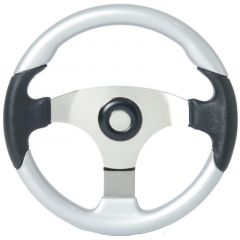 Volante Technic corona nera inserti argento