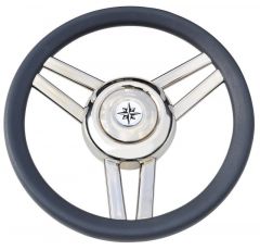 Volante Magnifico 3 razze Ø mm 350 grigio 