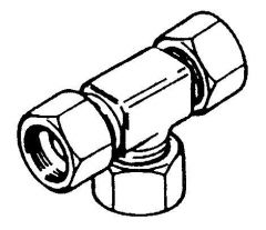 Raccordo a T 3/8" Ultraflex (TF38) 
