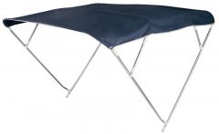 Cappottina Bimini Depth 4 archi 225/235 cm blu 