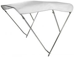Tendalino 3 archi Inox alto cm 160/170 bianco 