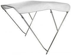 Tendalino 3 archi Inox alto cm 225/235 bianco 
