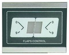 Rilevatore elettronico della posizione dei flaps 
