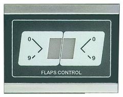 Rilevatore elettronico della posizione dei flaps 