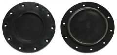 Botola ispezione nera diametro  120 mm
