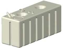 Serbatoio carburante modulare orizzontale 336 l 
