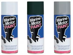 Vernice spray Marine Motor Paint Onan bianco 