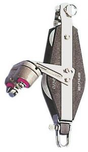 Bozzello 2 pulegge violino strozzascotte C con arricavo