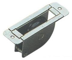 Bozzello inox incasso 1 puleggia 38x8 