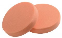 Tamponi in schiuma per lucidatrice arancio medio-rigido (confezione da 2 pz)
