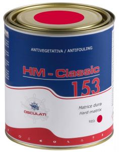 Antivegetativa a matrice dura Classic 153 rossa 0,75 l