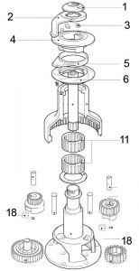 Anello di distacco 58/65 ST (Blister 2 pz) 