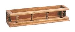 Porta vasetti teak 350x65x90 mm 