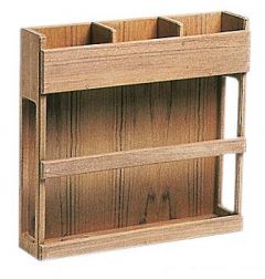 Porta carte nautiche teak 