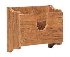 Porta binocolo teak 250x95x200 mm 