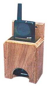 Porta VHF teak 132x73x43 mm 