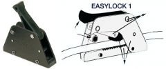 Easylock anodizzato nero singolo 