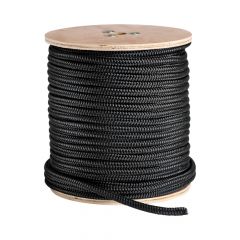 Treccia doppia nera mm 5 