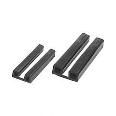 Profilo parabordi nero 55 x 21 mm 