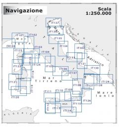 Carta Navimap IT134-IT135 