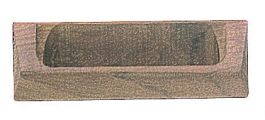 Maniglia teak 87x30 