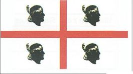 BANDIERA SICILIA CON ASOLA PER ASTA TRINACRIA SICILIANA RESISTENTE 90 X 60 CM