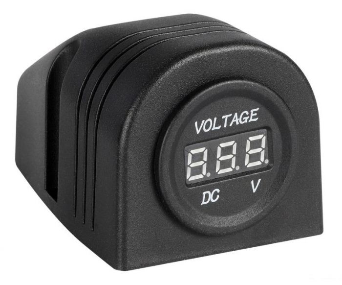Voltmetro digitale 8/32 V su piano Osculati