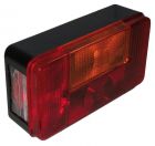 Fanale posteriore destro con 5 funzioni e 4 lampadine tipo LB