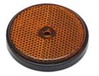 Catarifrangente arancio 60 mm