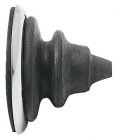 Ghiera passacavi inox con soffietto Dutral grigio