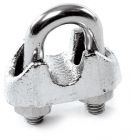Morsetto cavallotto inox 3/4 mm