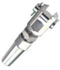 Terminale inox a forcella per cavi da 4 mm