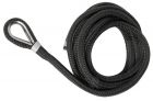 Cima ormeggio impiombata 14 mm x 9 m nera