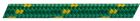 Doppia treccia verde Ø 6 mm 