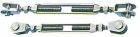 Tenditore inox 8 mm due forcelle fisse lunghezza 180 mm