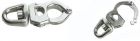 Moschettone inox grilletto mm 127