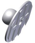Maschio senza incasso per fissaggio pannelli Fastmount