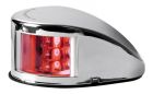 Fanale di via Mouse Deck rosso corpo inox